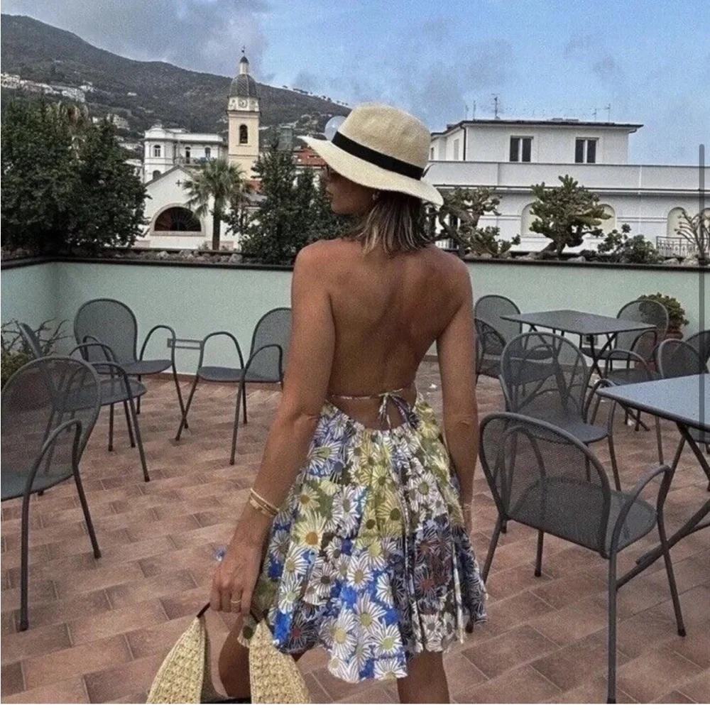 Zara Daisy Floral Sundress. - Picture 4 of 6